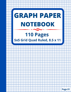Graph Paper Notebook_5x5