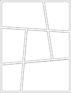 Comic Book Blank Pages Vol. 1.3
