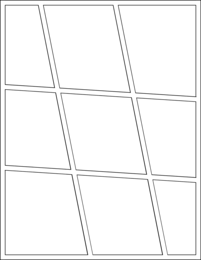 Comic Book Blank Pages Vol. 1.8