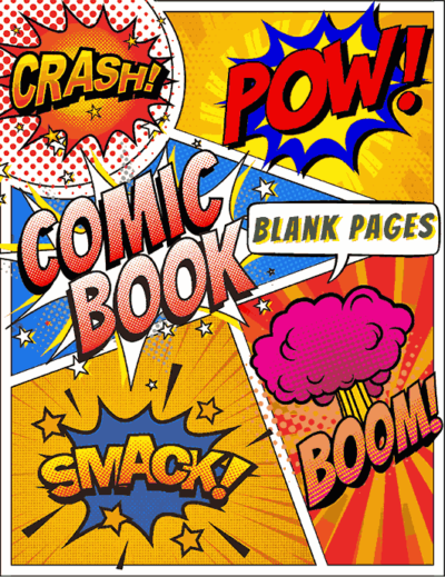 Comic Book Blank Pages Vol. 2